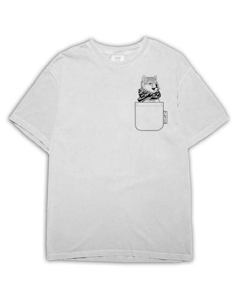 Cute Shiba San Chan Pocket Tee