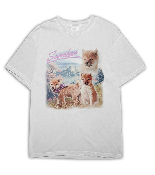 Vintage 80s Japanese Landscape Graphic Tee