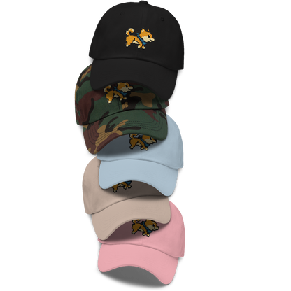 San Pixel Sprite Embroidered Dad Hat