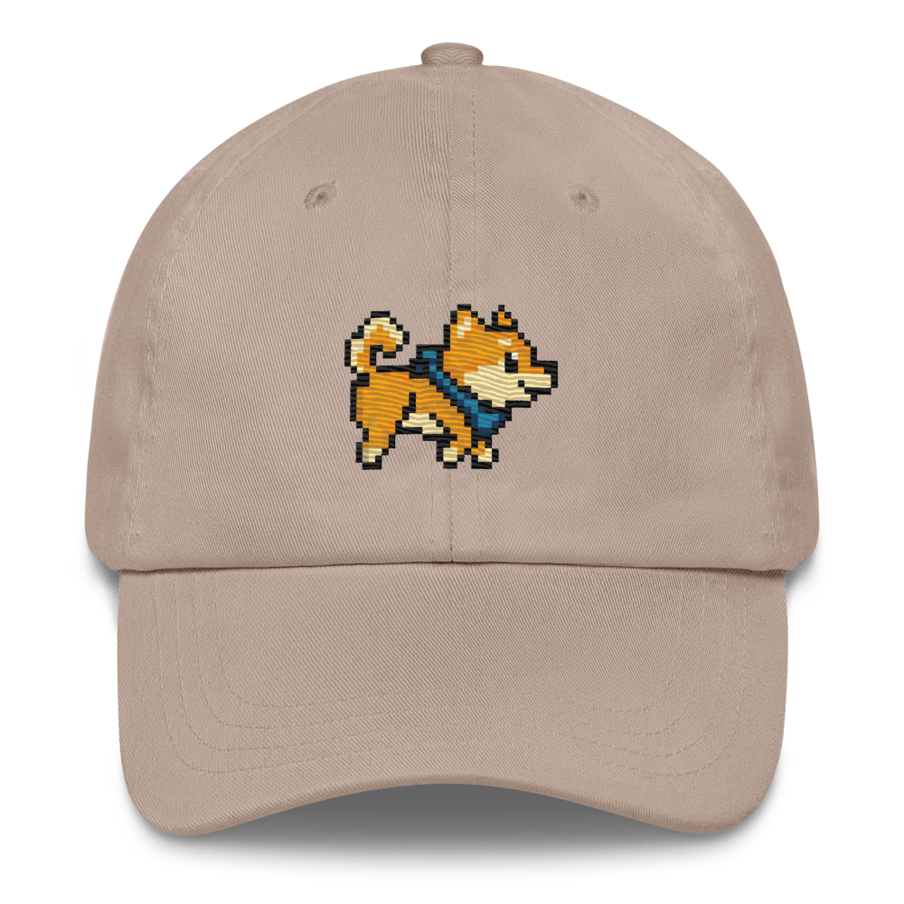 San Pixel Sprite Embroidered Dad Hat