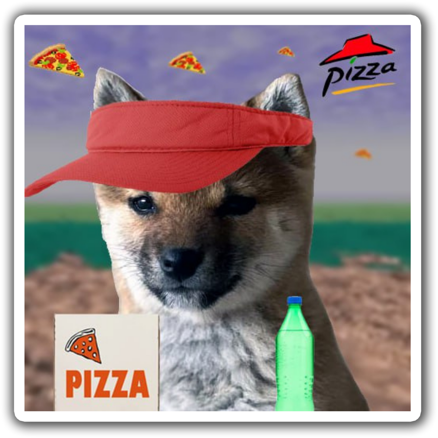 Sticker: San Chan Pizza Worker