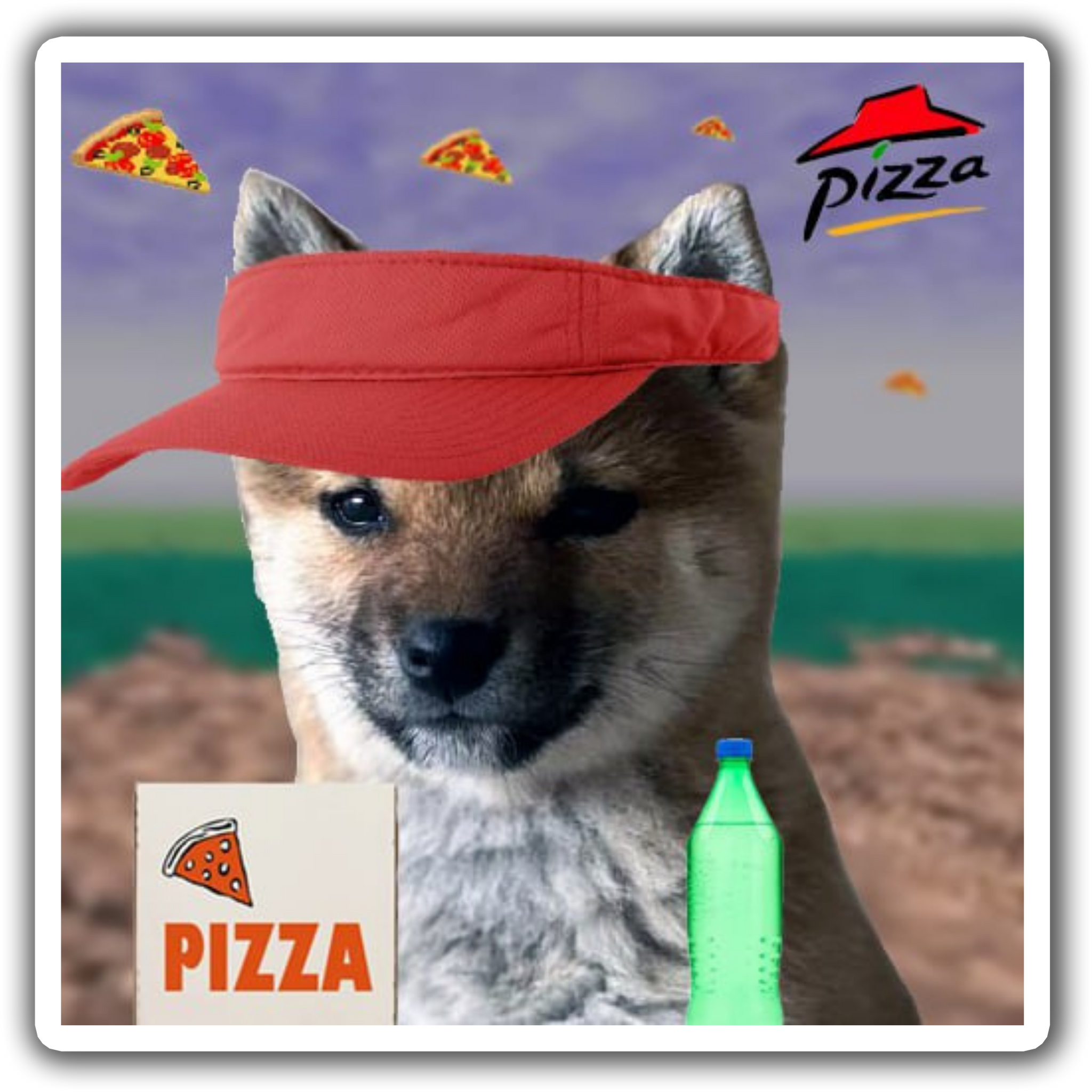 Sticker: San Chan Pizza Worker