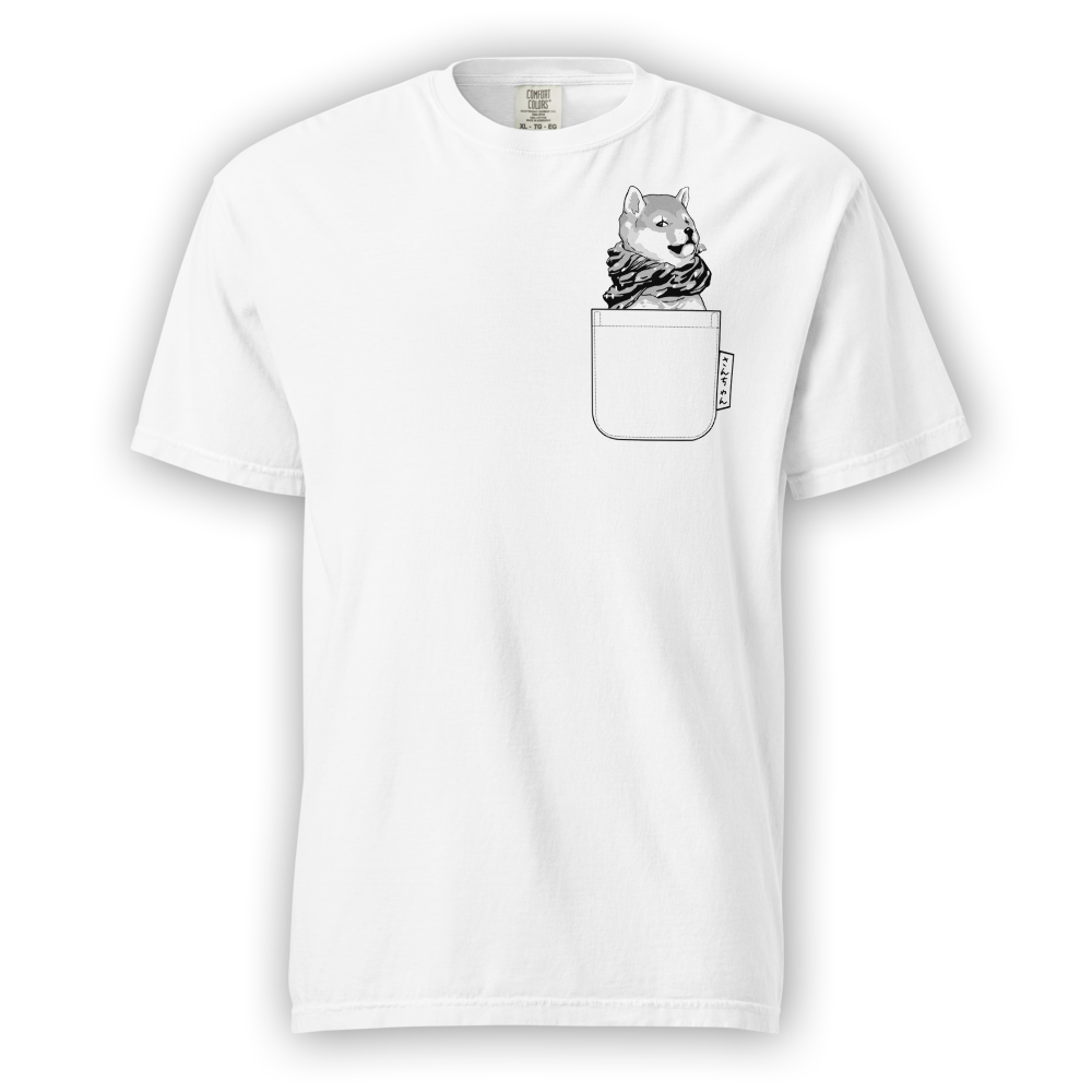 Cute Shiba San Chan Pocket Tee